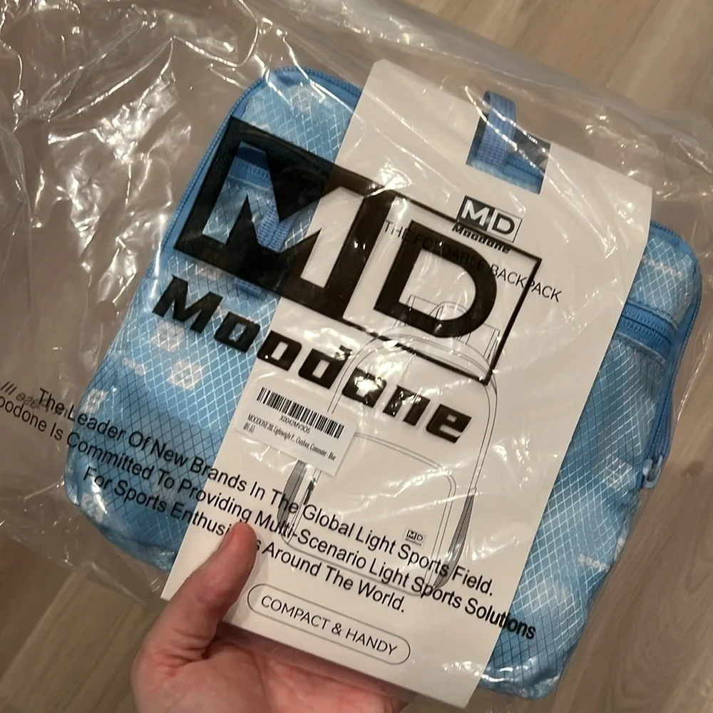 NEW Moodone 20L Lightweight Packable Backpack - Casual Daypack Water-Resistant